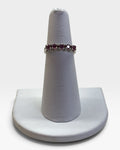 Lab Grown Pink Sapphire Eternity Ring - Pre-Loved