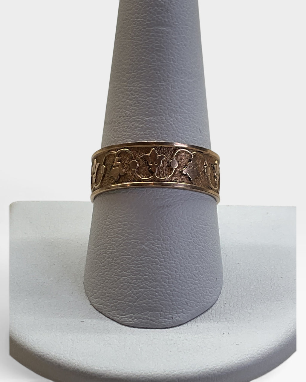 Vintage-style Cigar Band Gold Filled - Pre-Loved