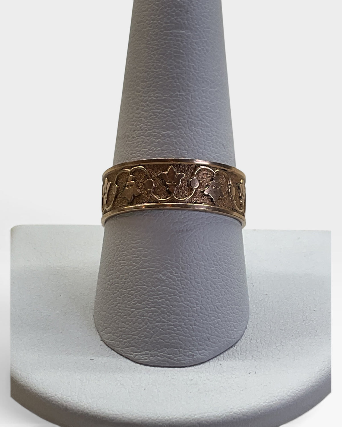 Vintage-style Cigar Band Gold Filled - Pre-Loved