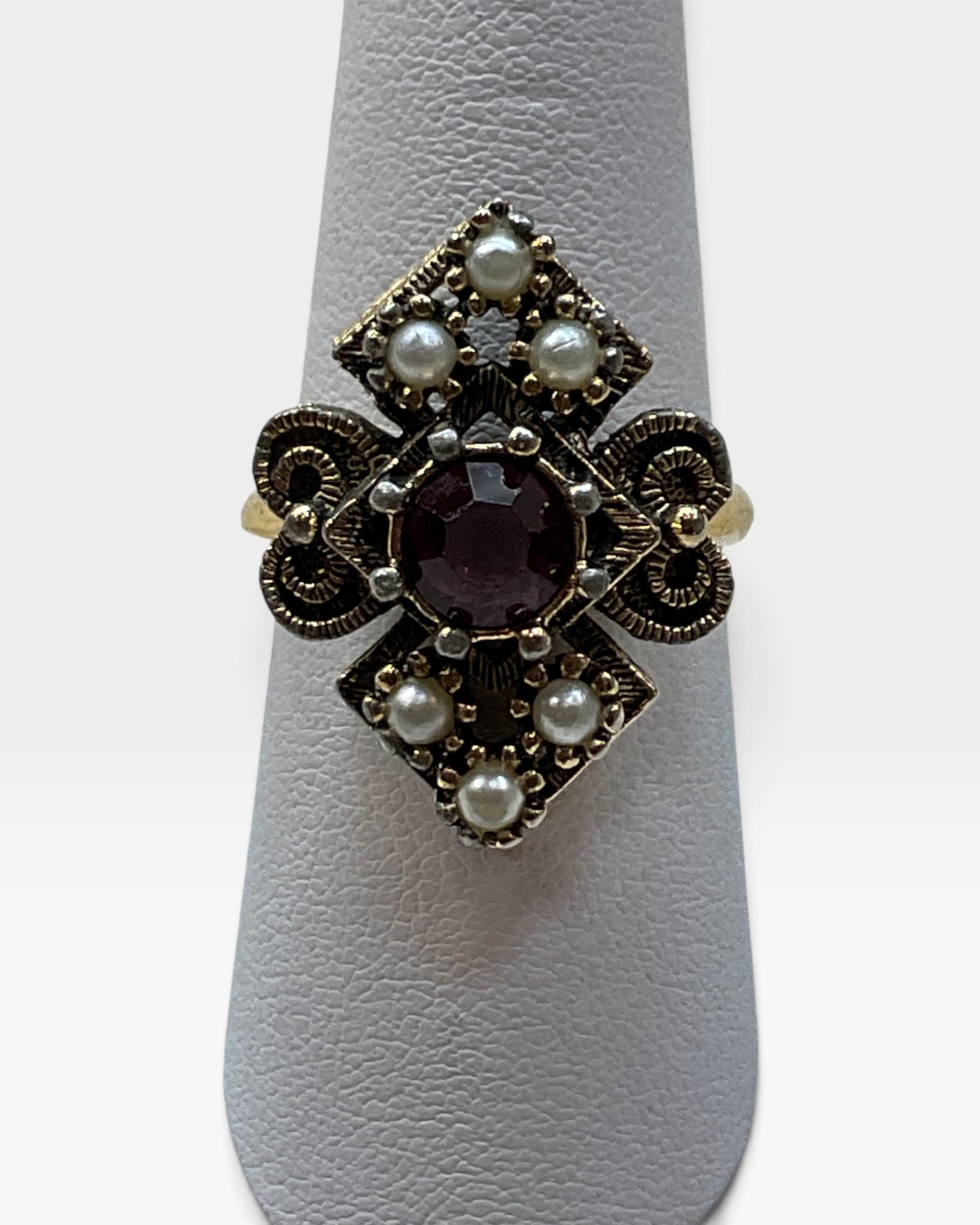 Alexandria Ring By Sarah Coventry, Circa 1976 Ring - Pre-Loved