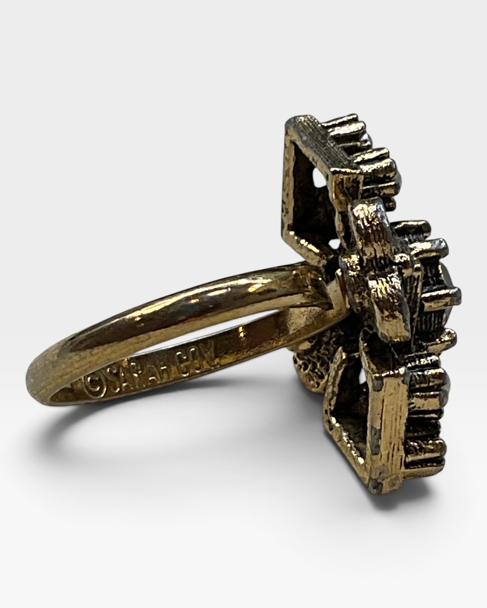 Alexandria Ring By Sarah Coventry, Circa 1976 Ring - Pre-Loved