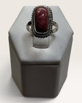 Sterling Silver Pink Tanzanite Gemstone Ring