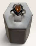 Sterling Silver Sunstone Gemstone Ring
