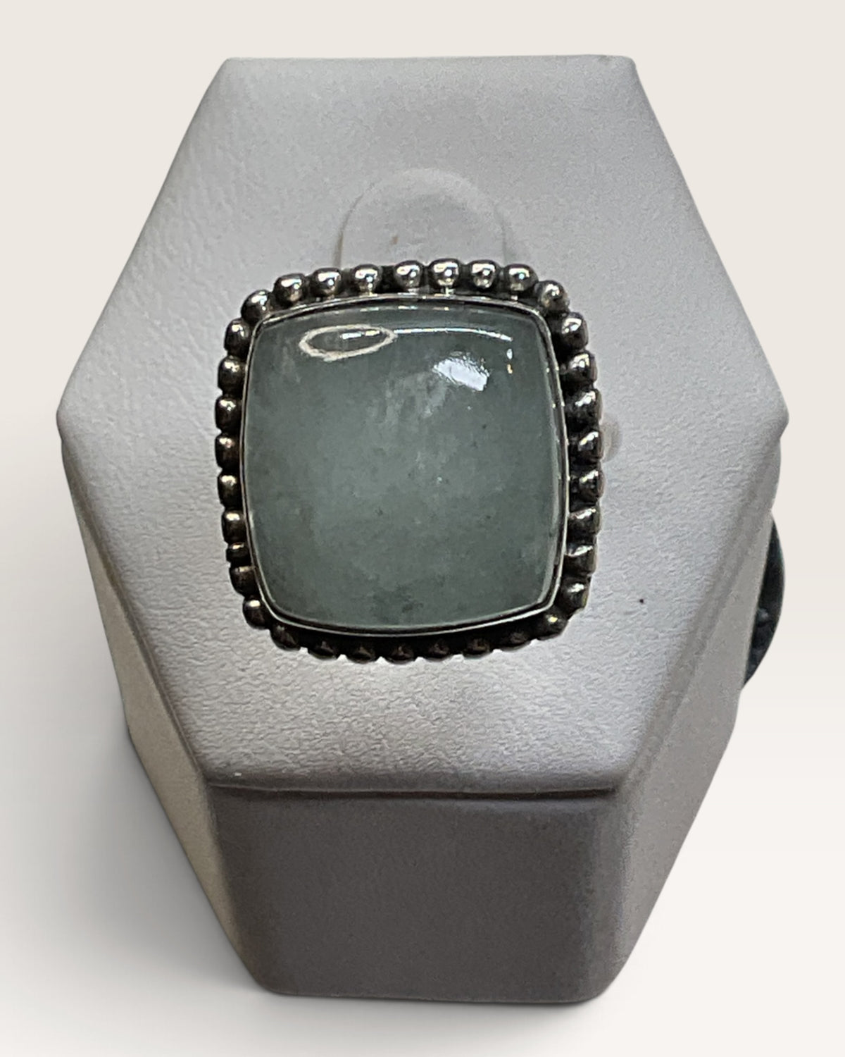 Sterling Silver Aquamarine Gemstone Ring