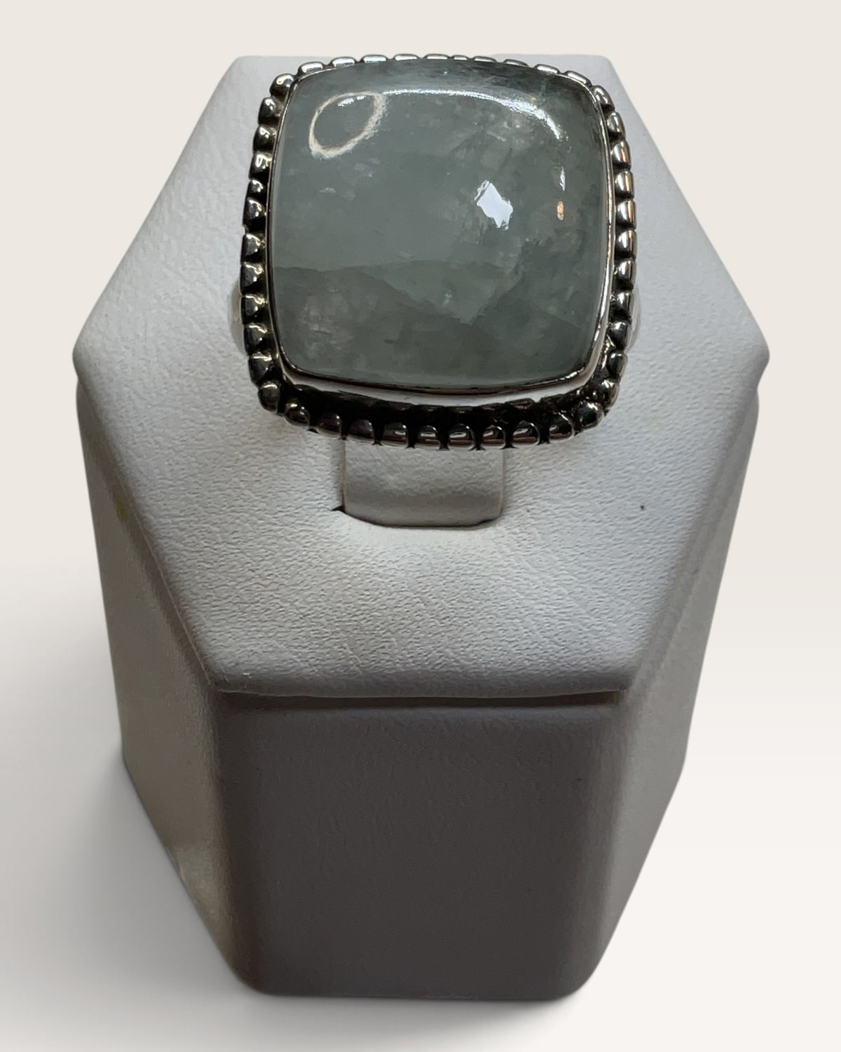 Sterling Silver Aquamarine Gemstone Ring