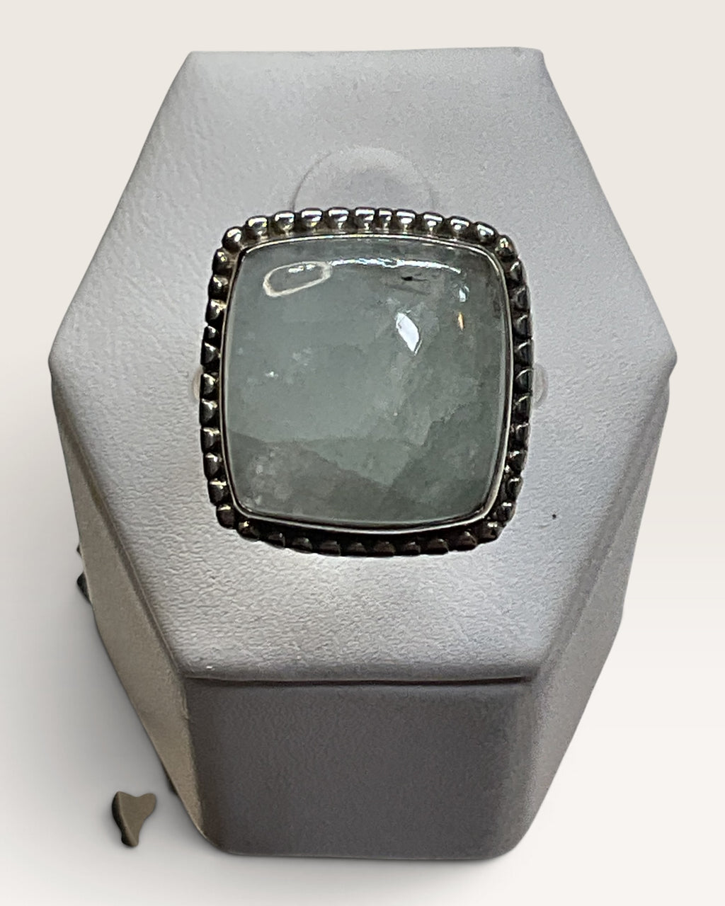 Sterling Silver Aquamarine Gemstone Ring