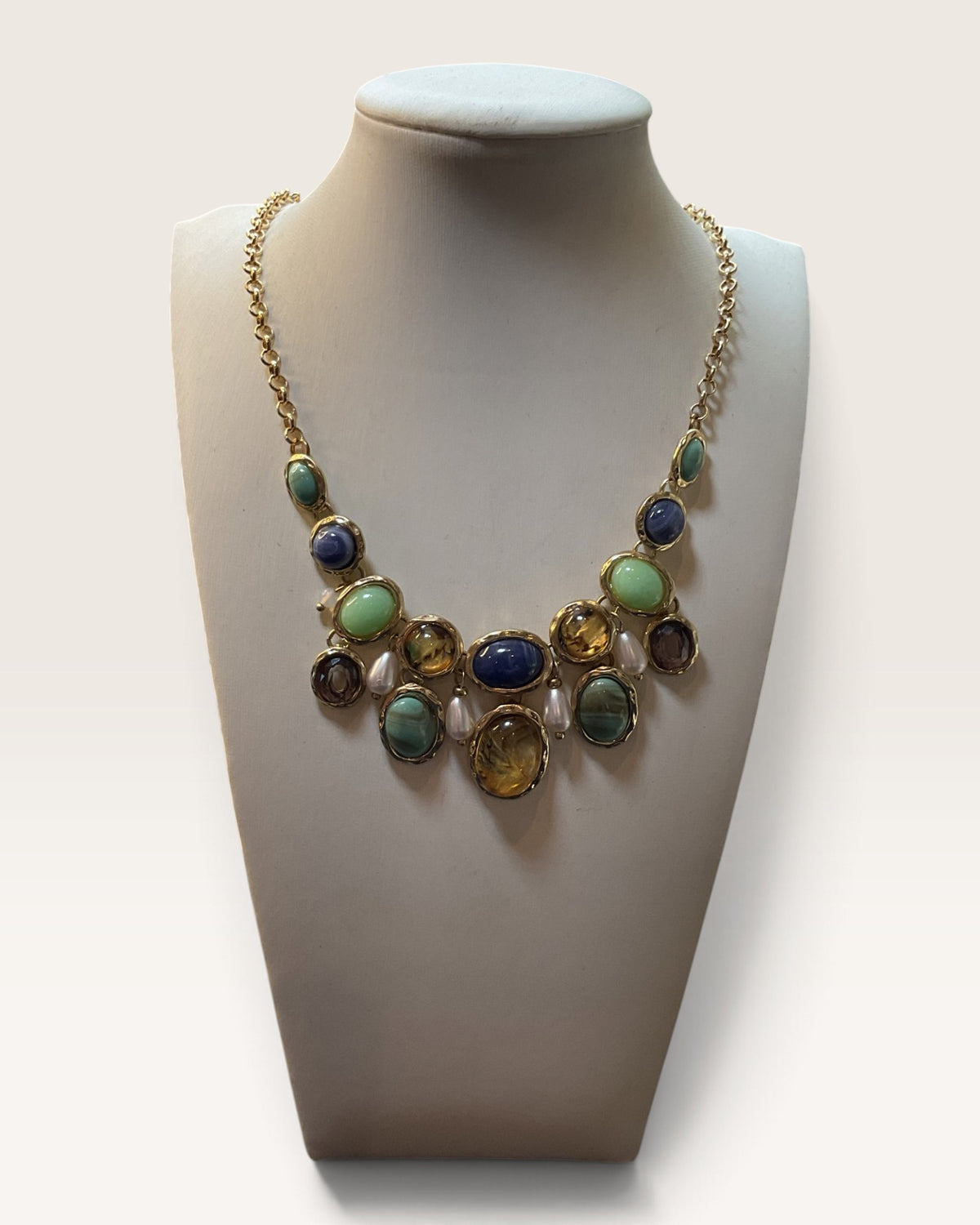 Erica Lyons Gold Tone 16-18" Necklace - Pre-Loved