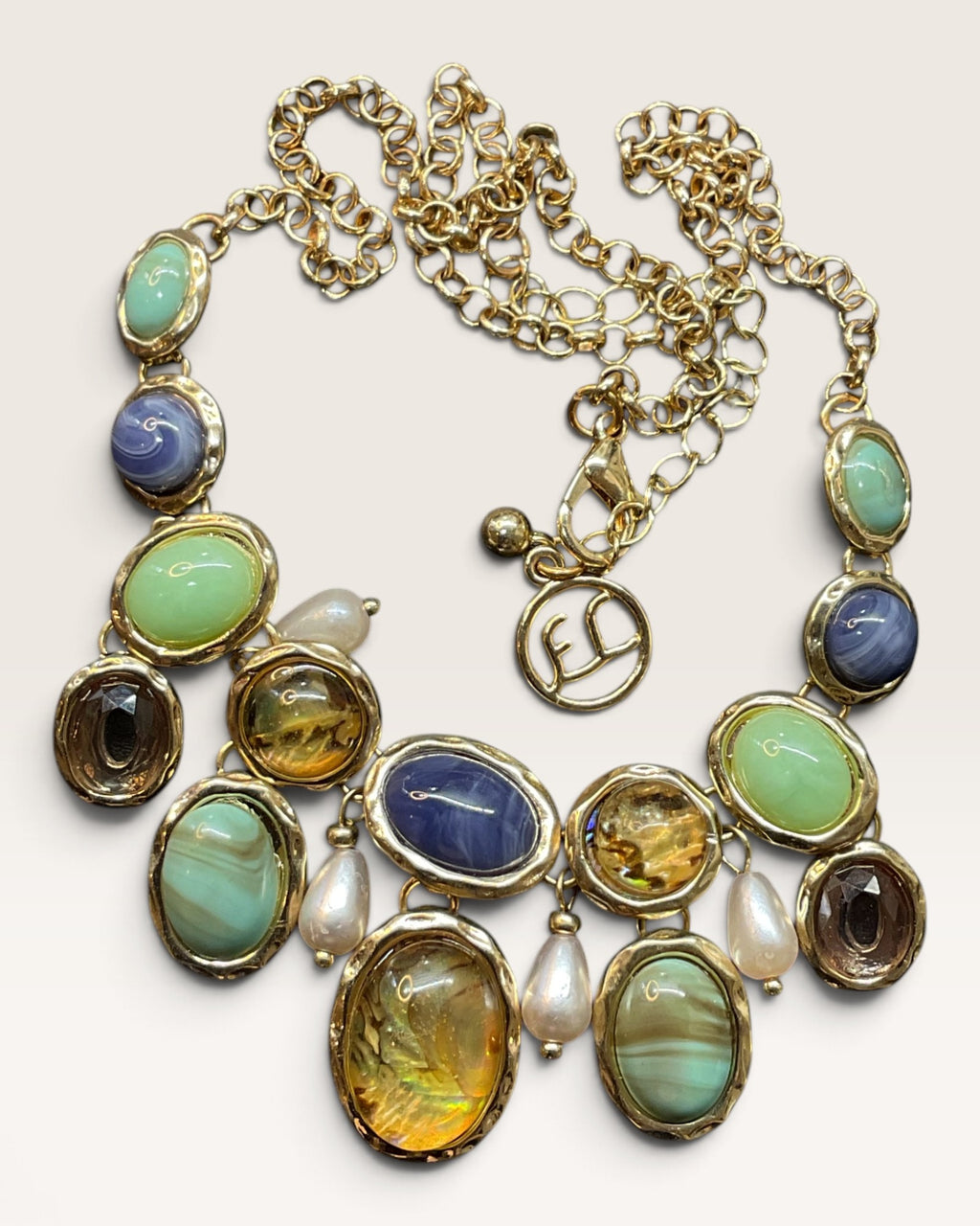 Erica Lyons Gold Tone 16-18" Necklace - Pre-Loved