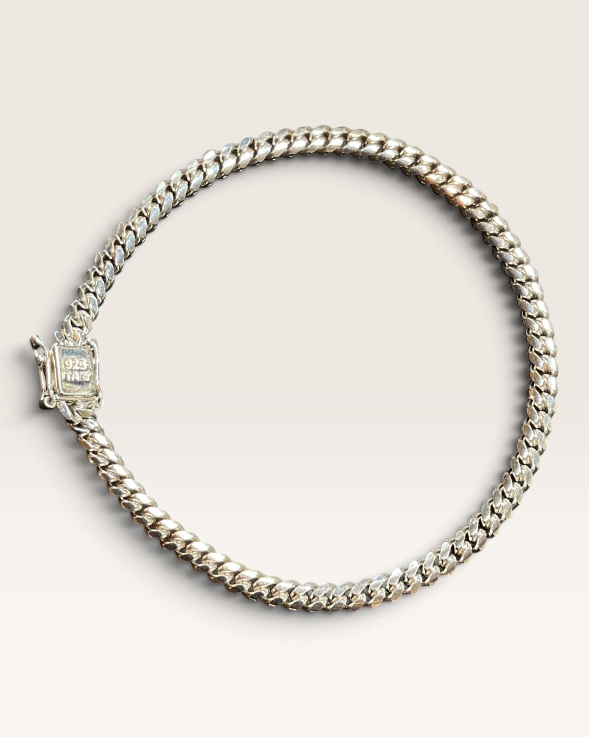 Sterling Silver Miami Cuban Chain Bracelets