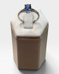 Sterling Silver London Blue Topaz Gemstone Ring - Pre-Loved