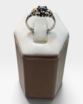 Sterling Silver Black Hills Gold Opal Gemstone Ring - Pre-Loved
