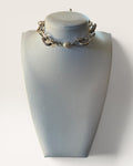 Michael Dawkins 7.75” Sterling Silver and Pearl Bracelet - Estate Sale (Great Condition)