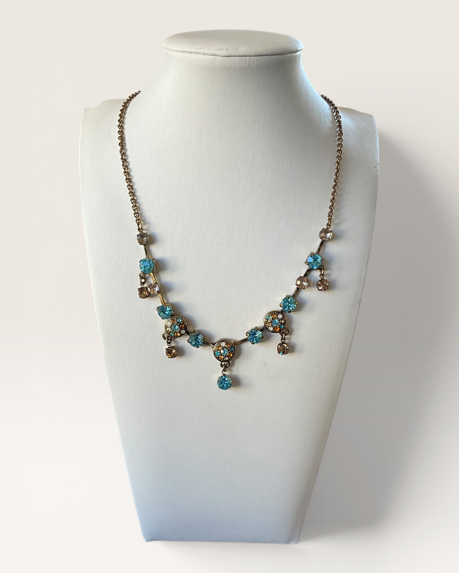 Avon Gemstone Necklace - Estate Sale (Great Condition)