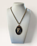 Avon Gold-Tone Cameo Necklace - Estate Sale (Great Condition)