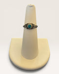 Sterling Silver Turquoise Ring - Estate Sale (Great Condition)