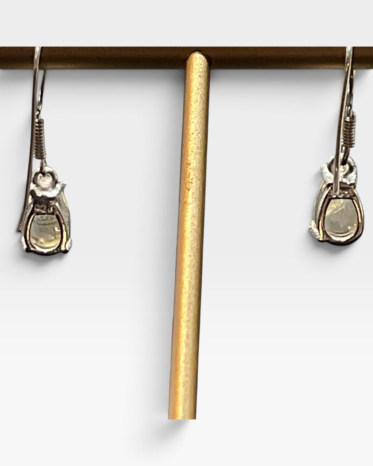Sterling Silver Natural Citrine Earrings