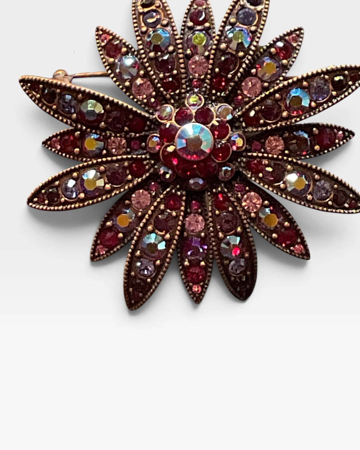Vintage Joan Rivers Brooch with Swarovski Crystals - Pre-Loved