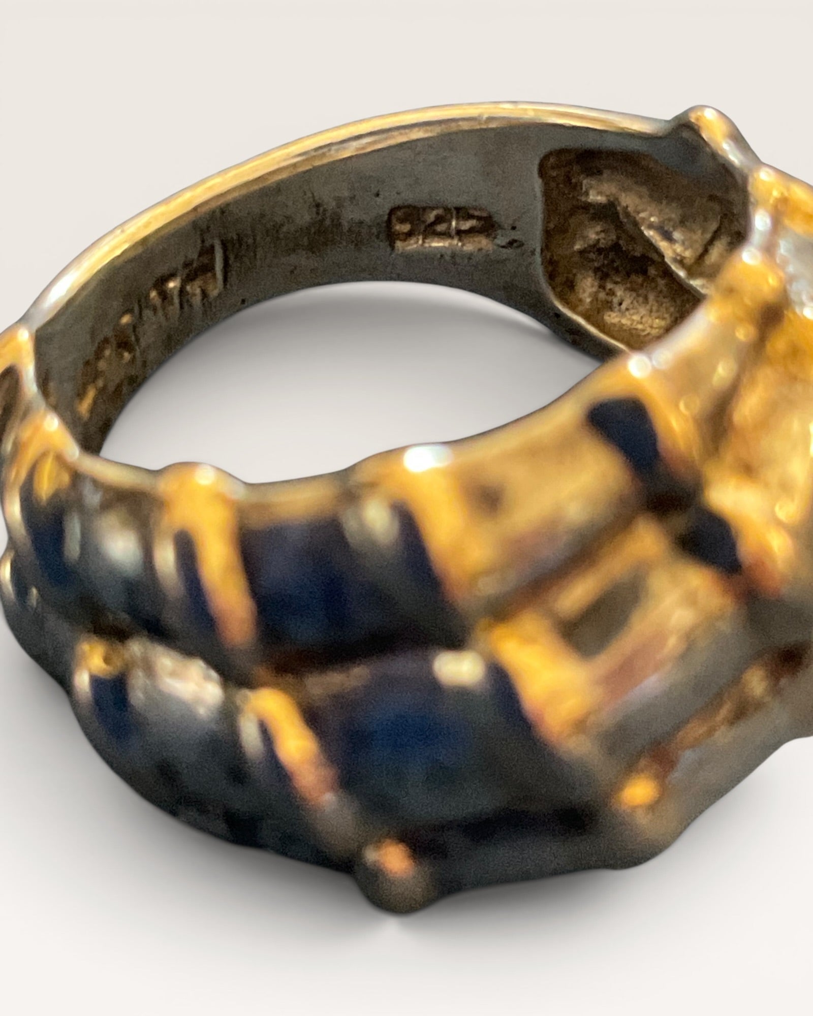Sterling Silver Dome Ring - Estate Sale (Great Condition)