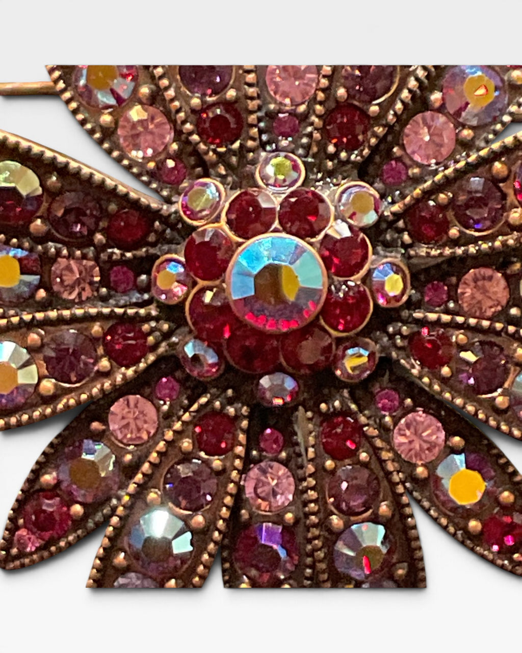 Vintage Joan Rivers Brooch with Swarovski Crystals - Pre-Loved