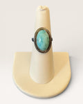 Larimar on Sterling Silver Ring - Estate Sale (Great Condition)