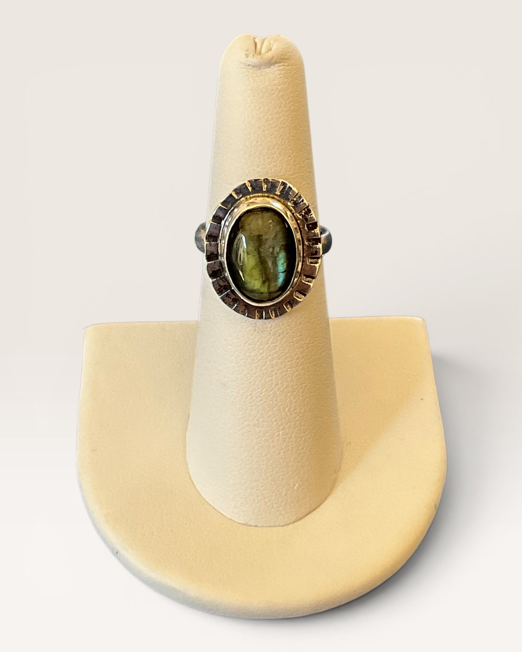 Regina Marie Sterling Silver Labradorite Ring - Estate Sale (Great Condition)