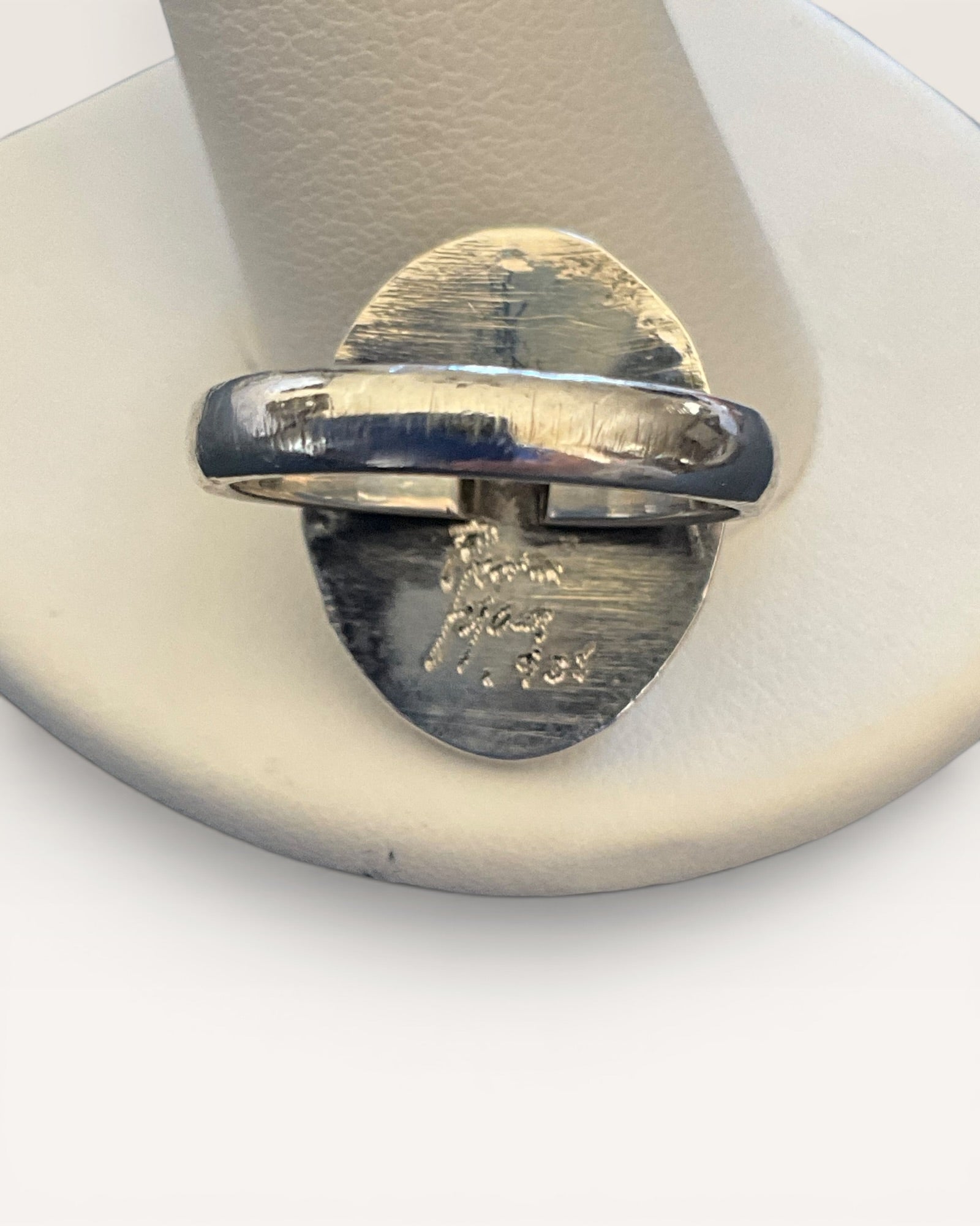 Regina Marie Sterling Silver Labradorite Ring - Estate Sale (Great Condition)