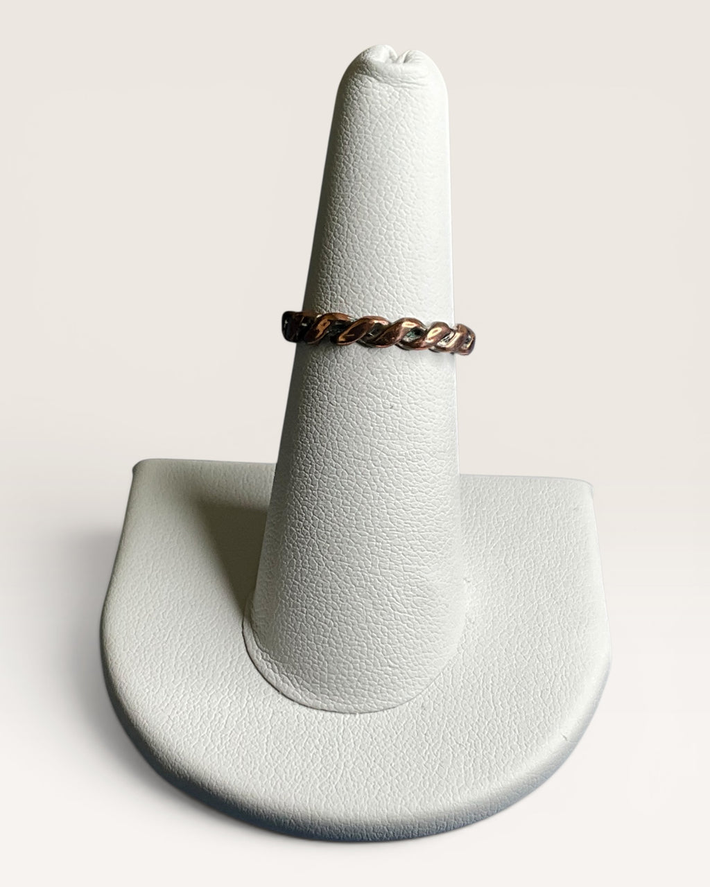 Copper Twist Band Ring - Estate Sale (Great Condition)