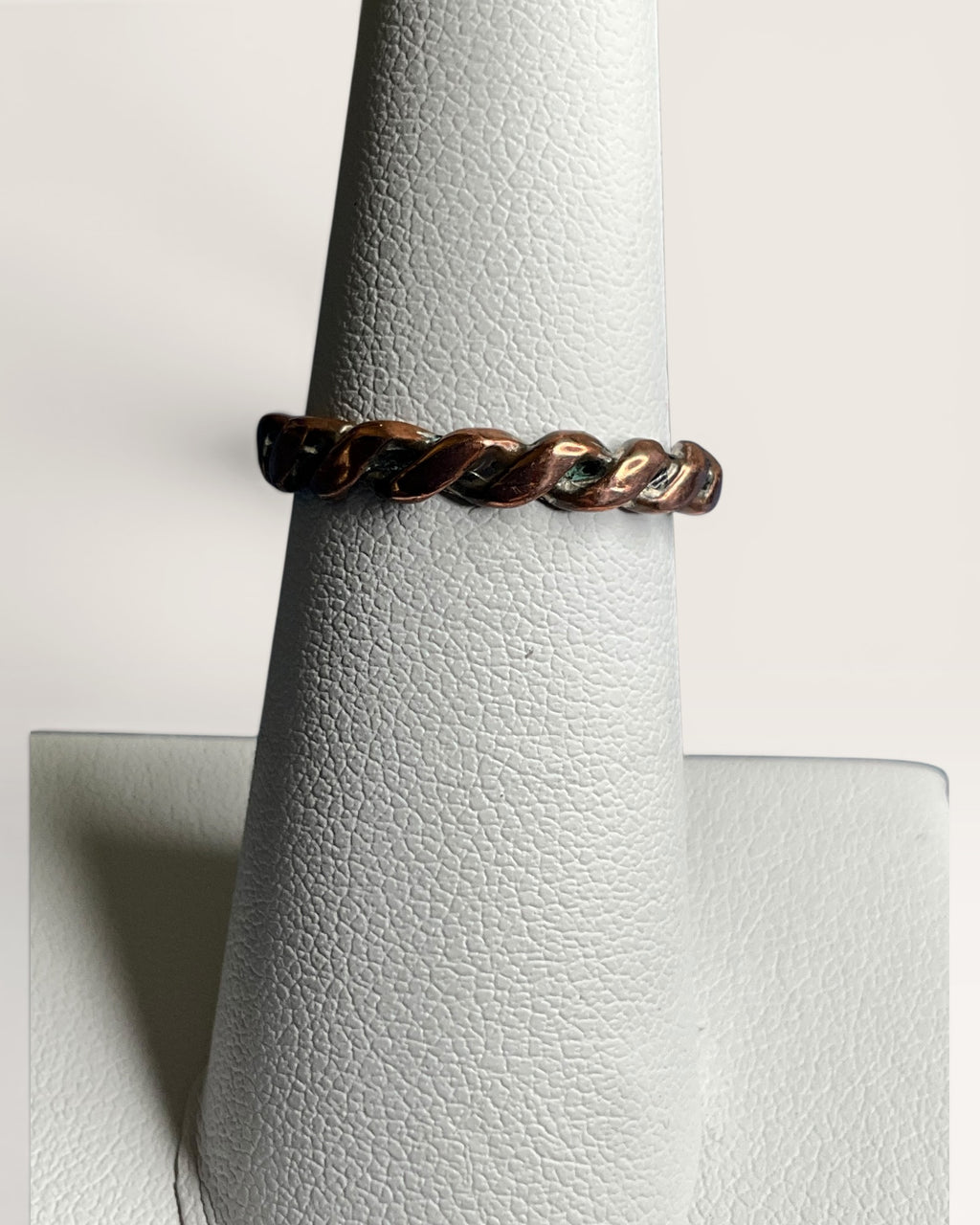 Copper Twist Band Ring - Estate Sale (Great Condition)