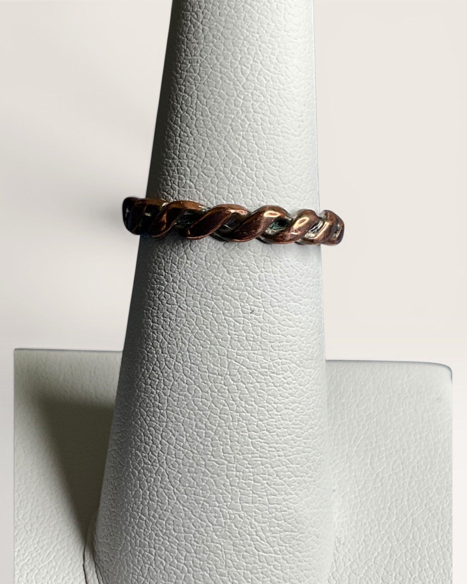 Copper Twist Band Ring - Estate Sale (Great Condition)