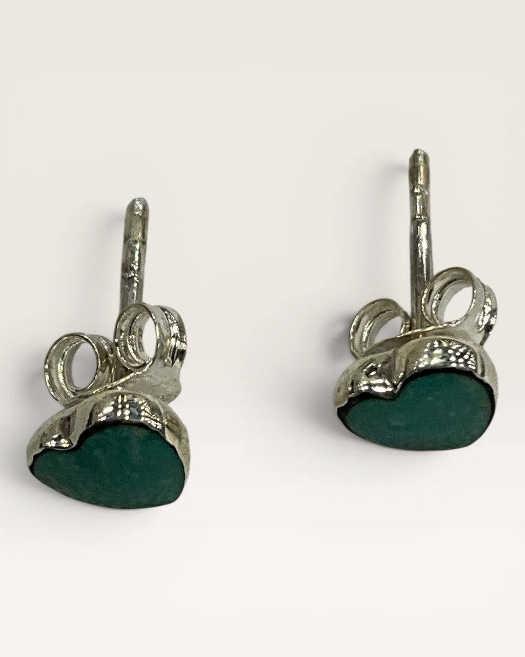 Sterling Silver Natural Kingman Turquoise Stud Earrings