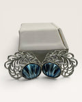 Sarah Coventry Clip on Earrings Silver Tone with Pearls Dangles - Estate Sale (Great Condition)