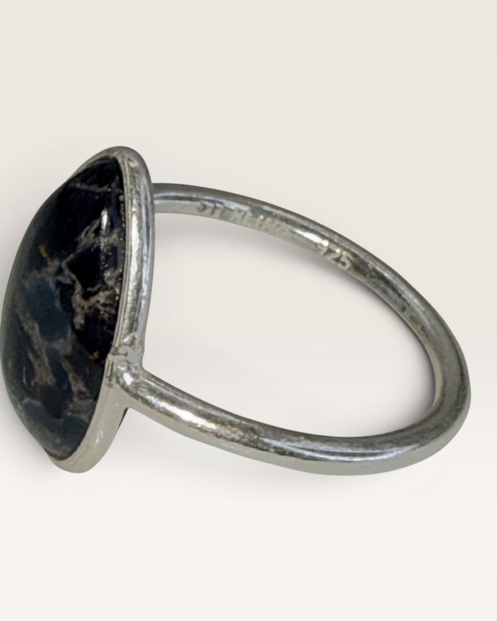 Sterling Silver Pietersite Ring