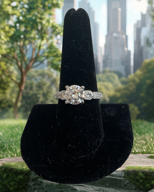 Bling Collection - Engagement/Wedding Ring (Moissanite)