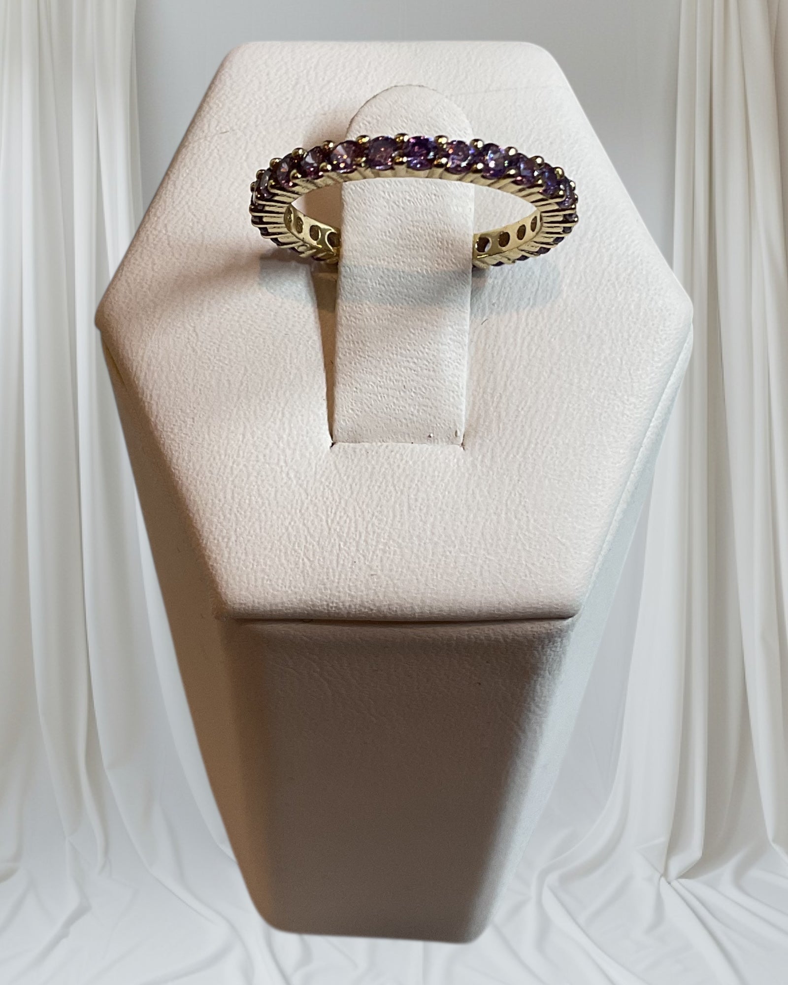 Bling Collection - Amethyst Gemstone Ring (Sterling)