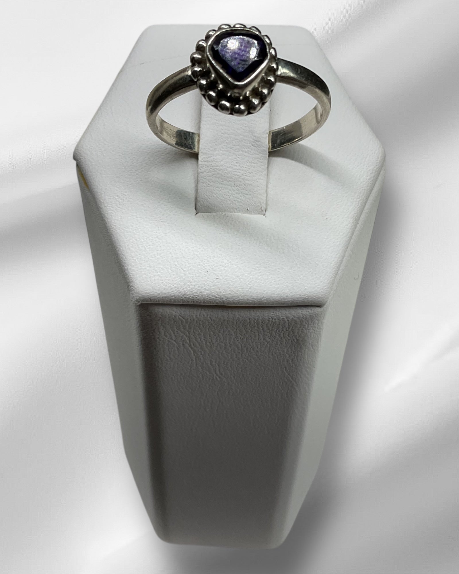 Bling Collection - Amethyst Gemstone Ring (Sterling)