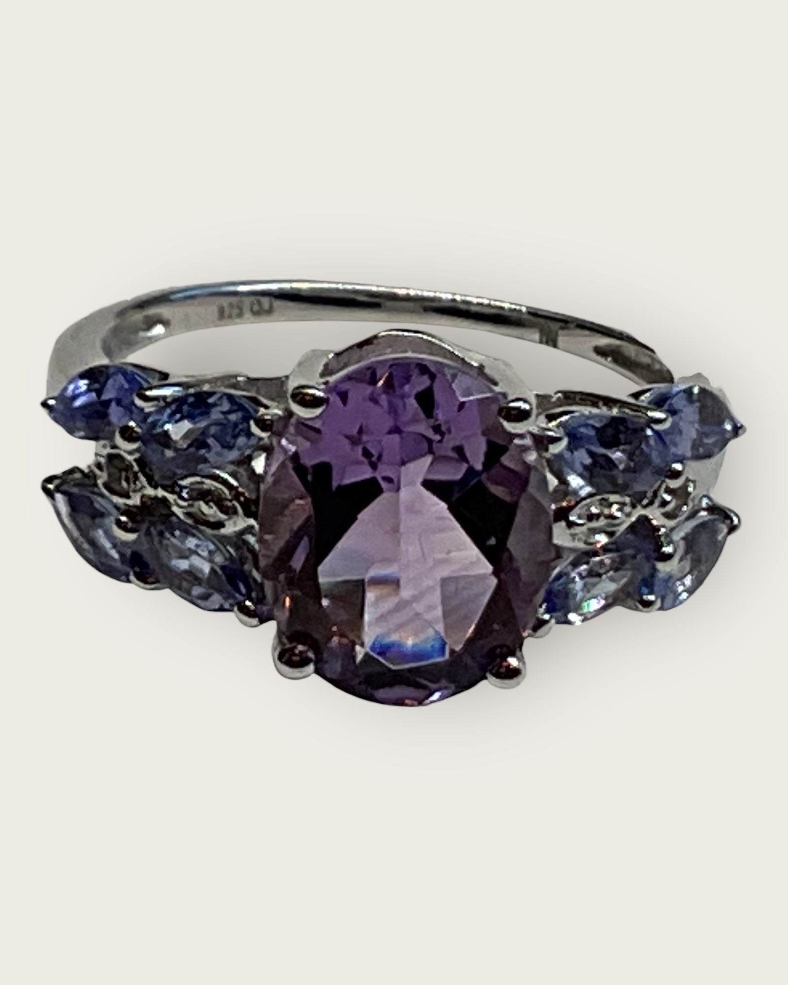 Affordable Luxury Collection - Blue Topaz Gemstone Ring (Sterling)