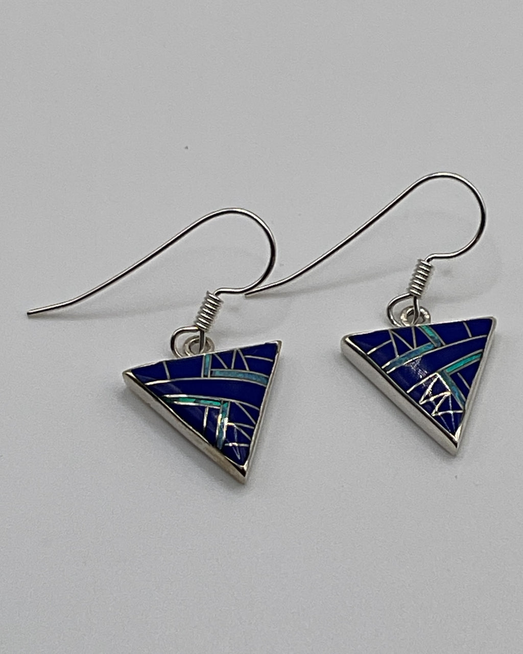 Bling Collection - Lapis Designer Earrings (Sterling)