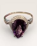 Bling Collection - Amethyst Gemstone Ring (Sterling)