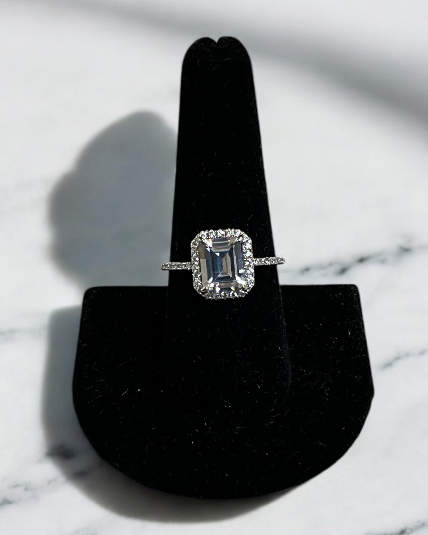 Bling Collection - Solitaire Ring (Cubic Zirconia)