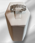 Bling Collection - Moissanite Eternity Ring (Sterling)