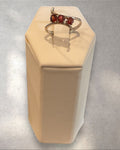 Affordable Luxury Collection - Garnet Gemstone Ring (Sterling)