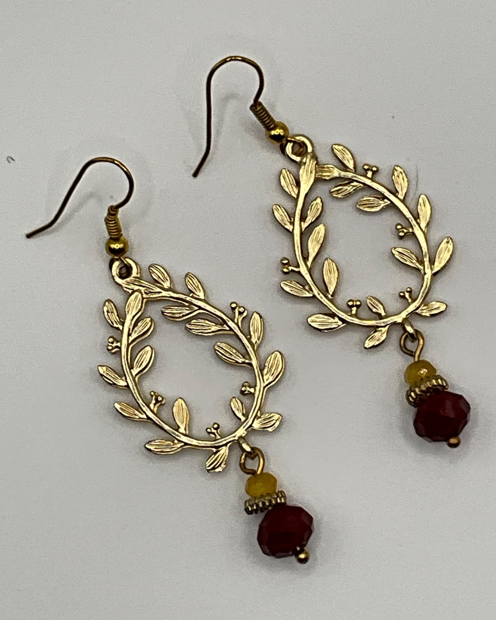 Dyed Agate Casual Earrings