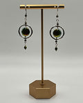 Rainbow Hematite & Pyrite Casual Earrings