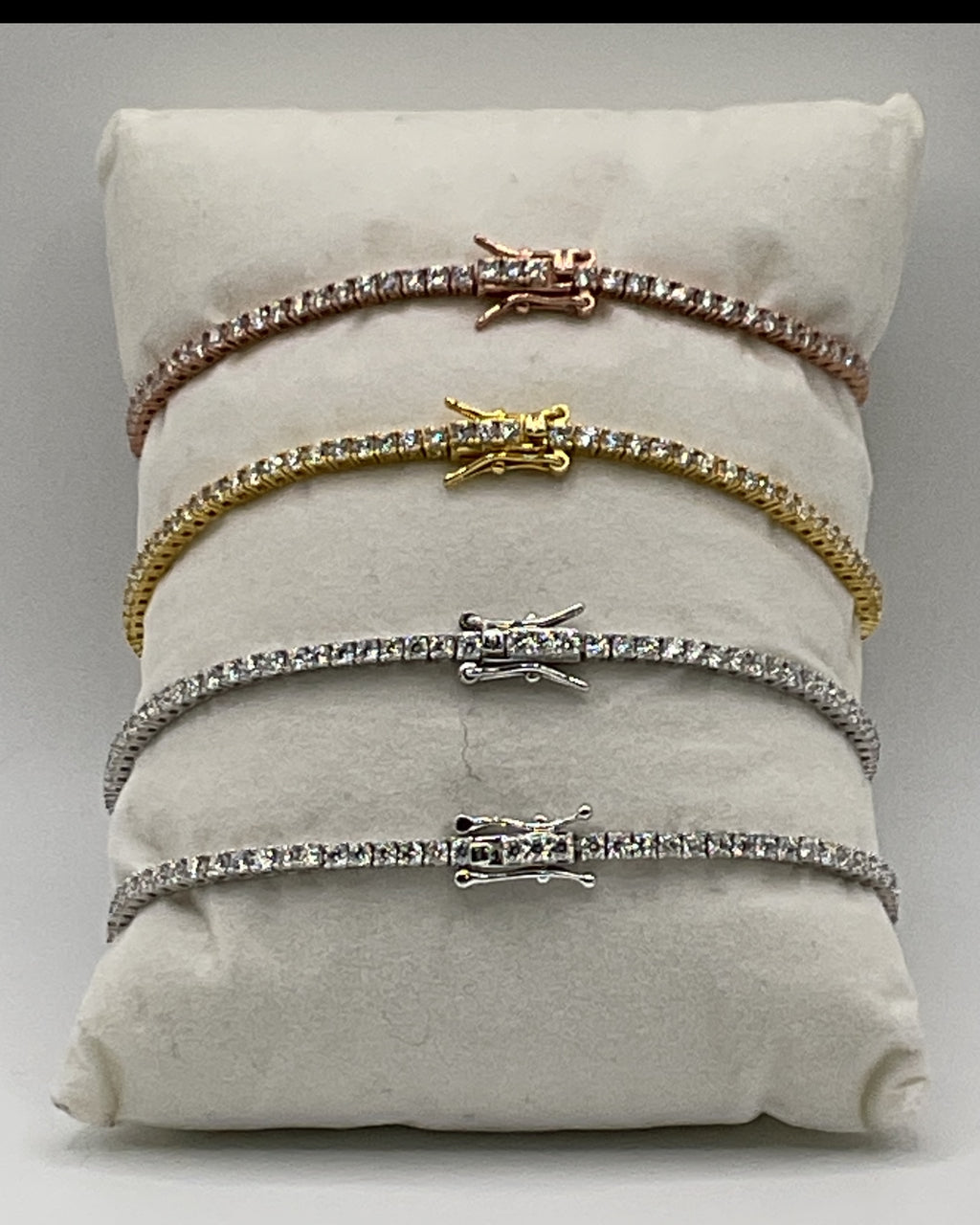 Bling Collection - Moissanite Tennis Bracelet (Sterling)