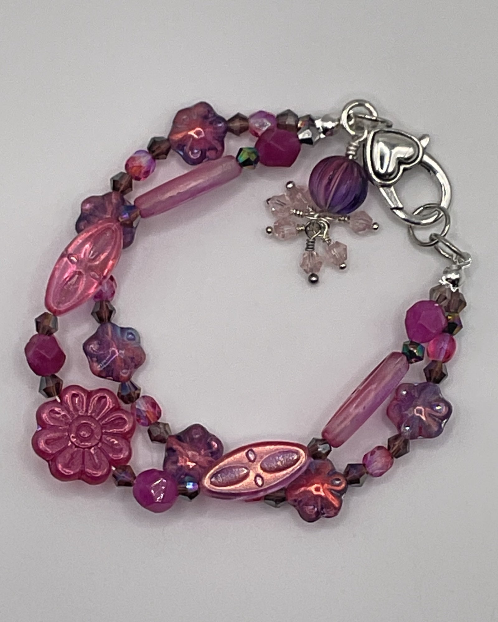 3-Piece Pink Jewelry Set