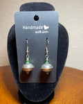 Silver Textured Casual Earrings