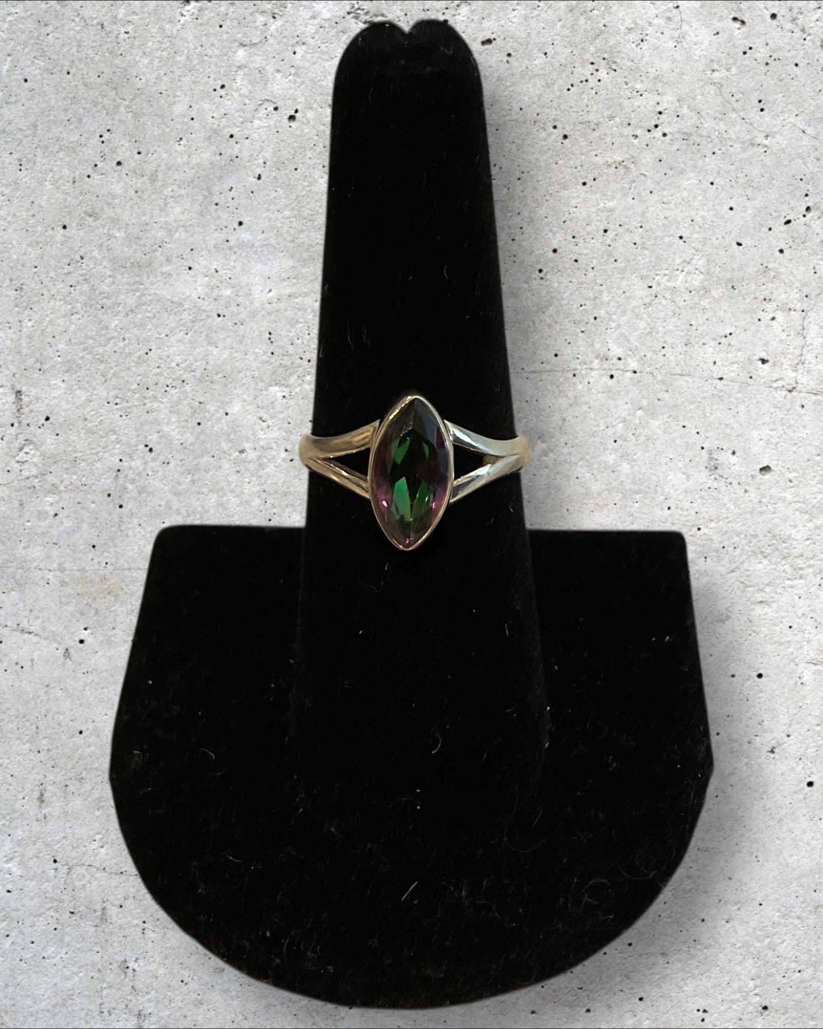 Bling Collection - Mystic Topaz Gemstone Ring (Sterling)