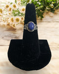 Bling Collection - Lapis Lazuli Gemstone Ring (Sterling)