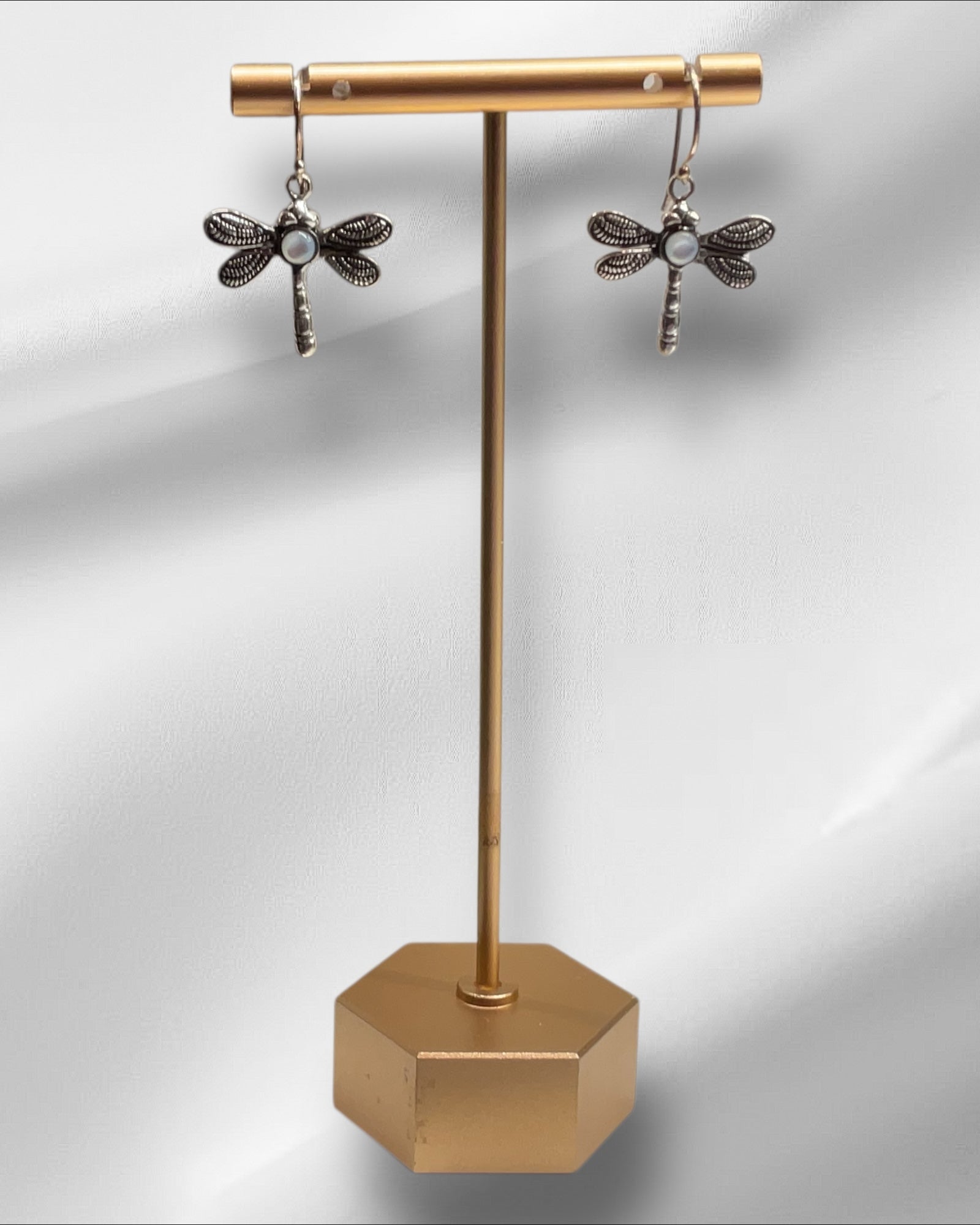 Bling Collection - Pearl Designer Earring (Sterling)