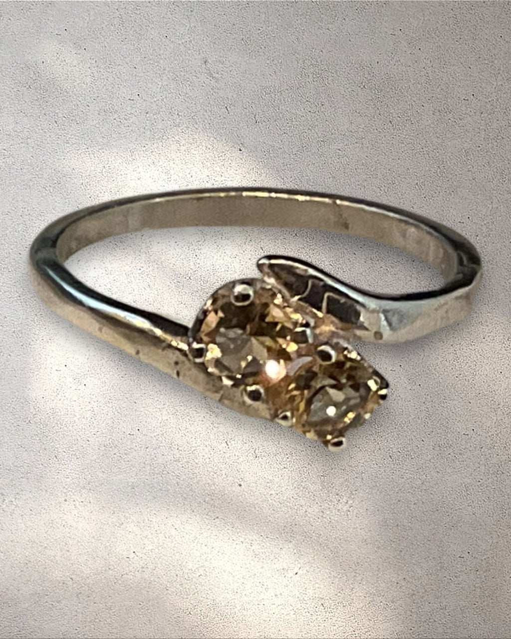 Affordable Luxury Collection - Citrine Gemstone Ring (Sterling)